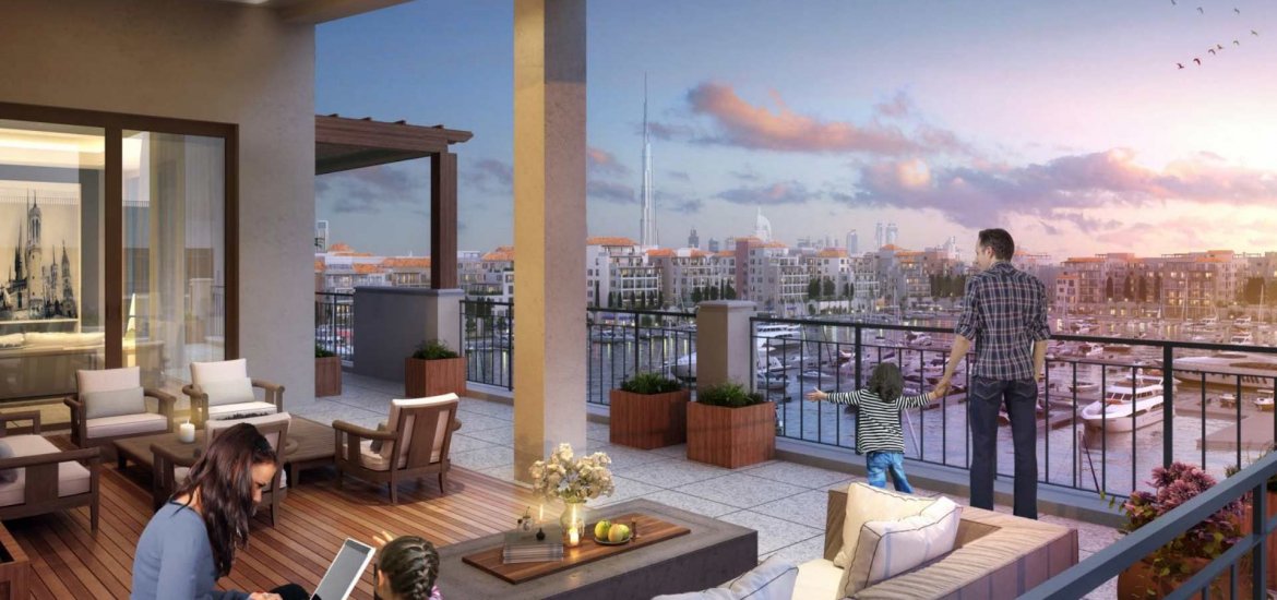 Apartamento en venta en Port de la mer, Dubai, EAU 4 dormitorios, 284 m2 No. 3809 - foto 2