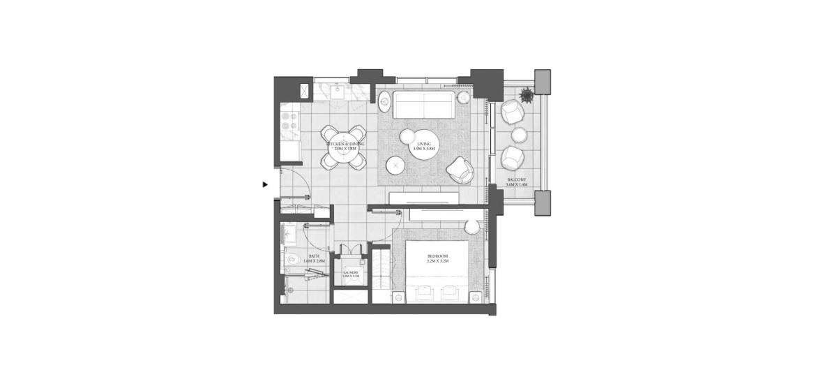 57 SQ.M 1BR BUILDING 2