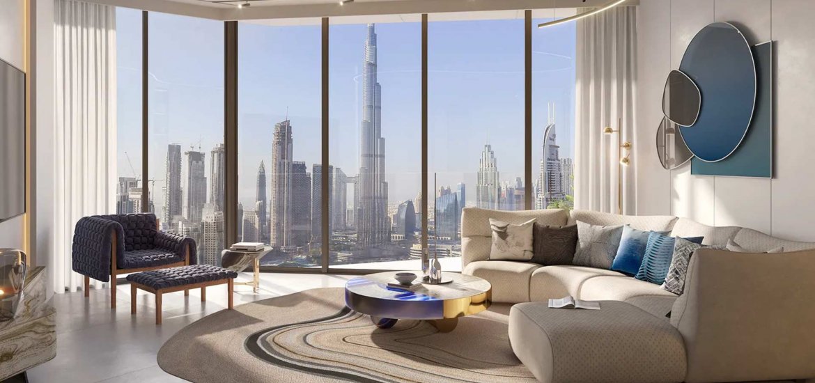 Купить квартиру в Downtown Dubai (Downtown Burj Dubai), Dubai, ОАЭ 1 спальня, 65м2 № 2156 - фото 1