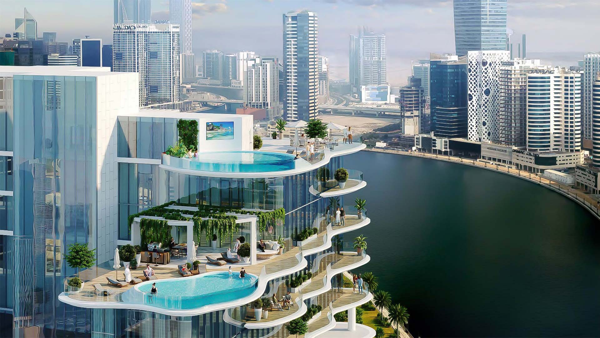 DAMAC CHIC TOWER by Damac Properties in Business Bay, Dubai, UAE